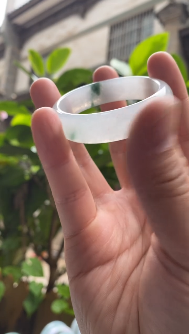 翡翠手镯未镶嵌54贵妃
