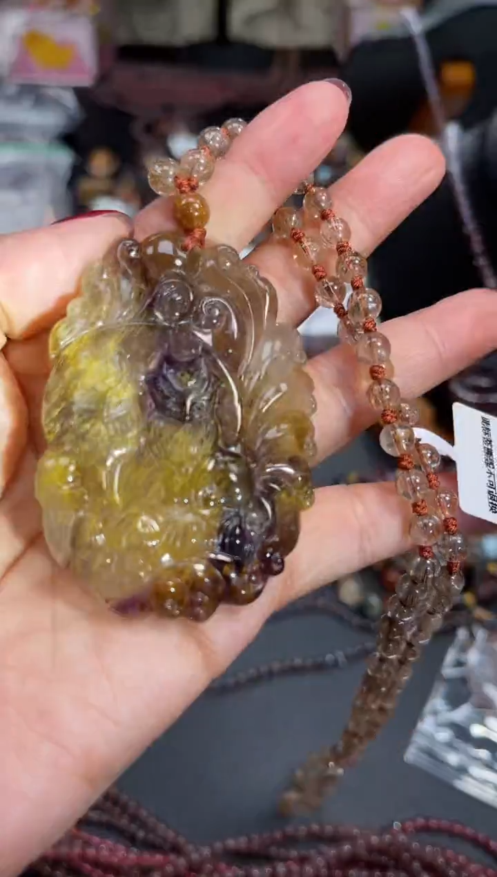 【闪购商品】水晶颈饰未镶嵌【百晶灵儿】天然水晶定制款