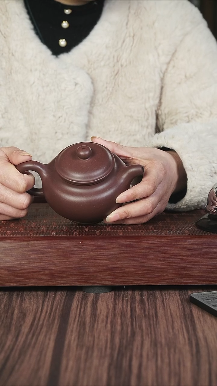 【闪购商品】紫砂茶壶lxr  紫泥  掇只