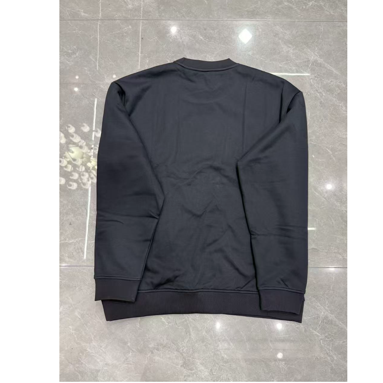 男士秋冬圆领长袖加绒卫衣