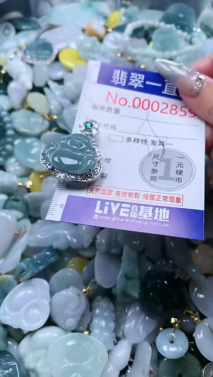 【闪购商品】翡翠吊坠(不含链)未镶嵌2859