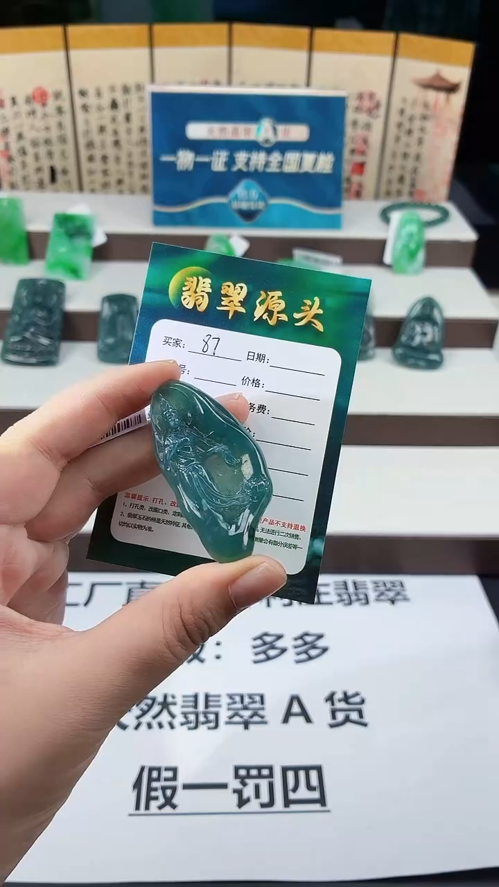 翡翠未镶嵌颈饰DLZ25073087