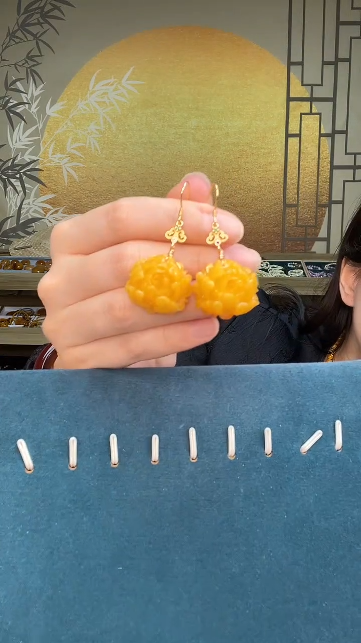 裸石琥珀未镶嵌天然蜜蜡A2692