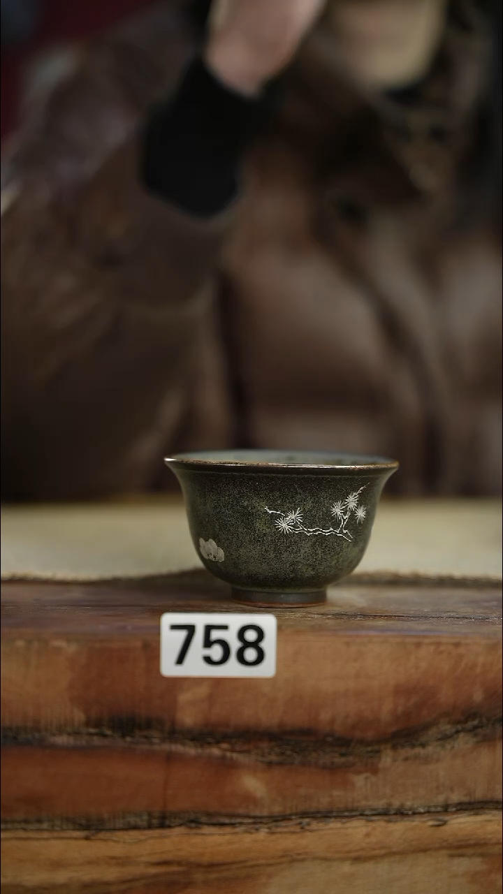 【闪购商品】杯等烟雨陶瓷手作杯758