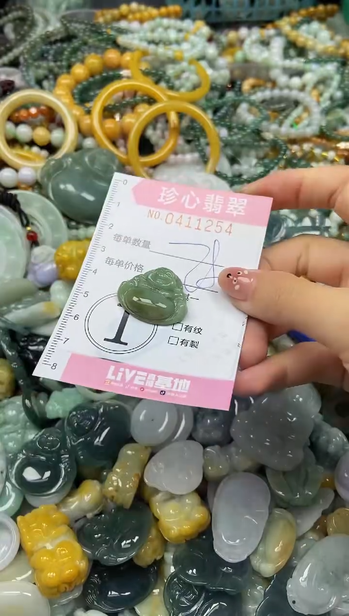 颈饰未镶嵌翡翠闪购0411254