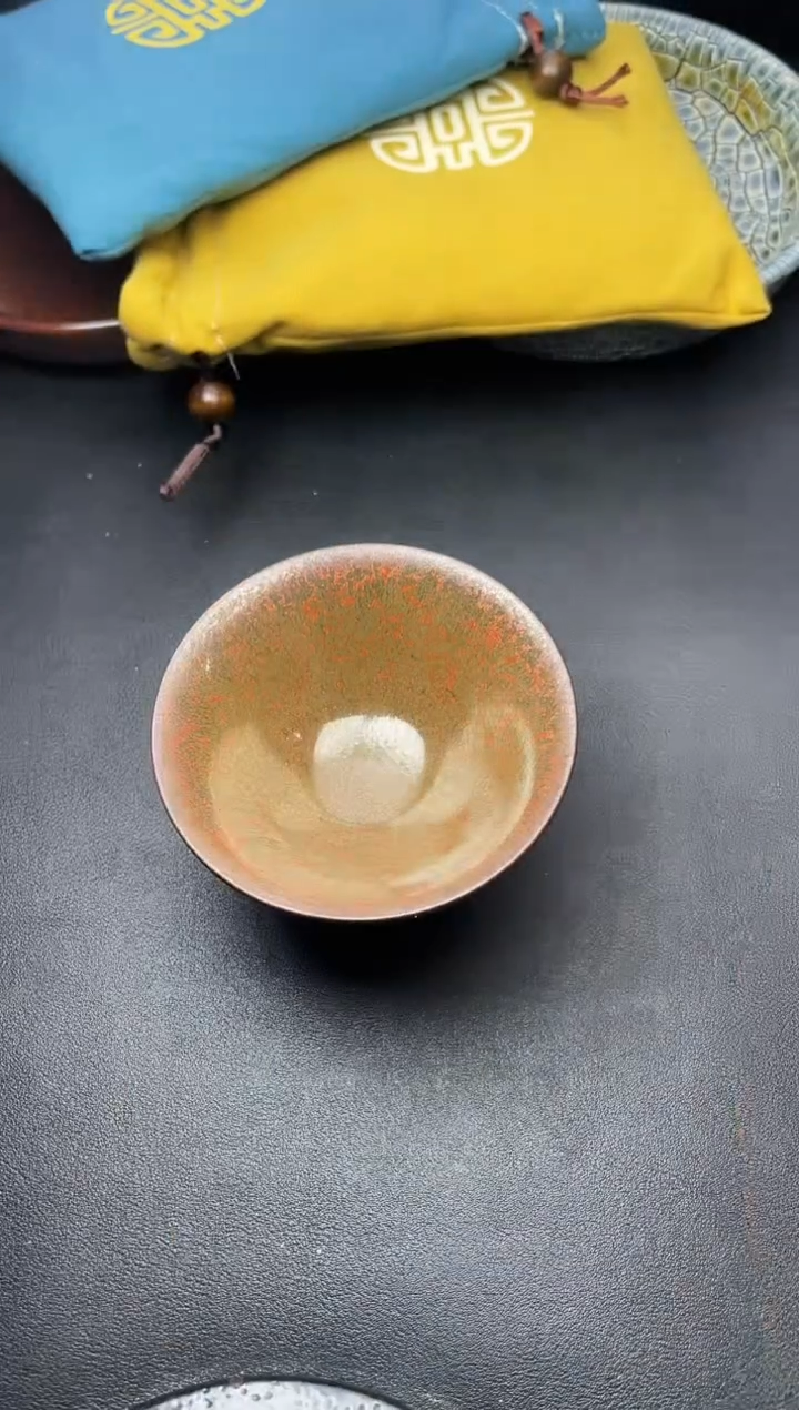 【闪购商品】茶盏184叶紫建盏叶紫