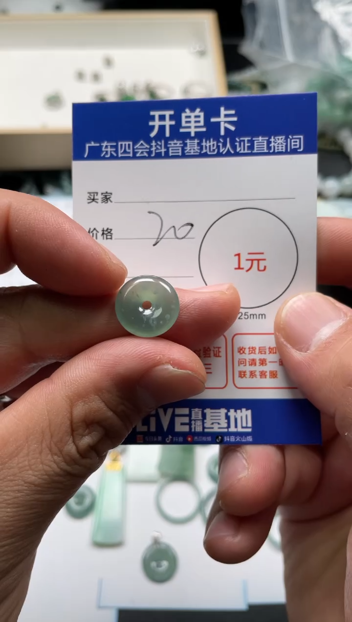 【闪购商品】翡翠颈饰未镶嵌挂件