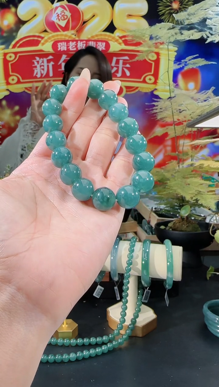 【闪购商品】翡翠手串未镶嵌手串多样性发一