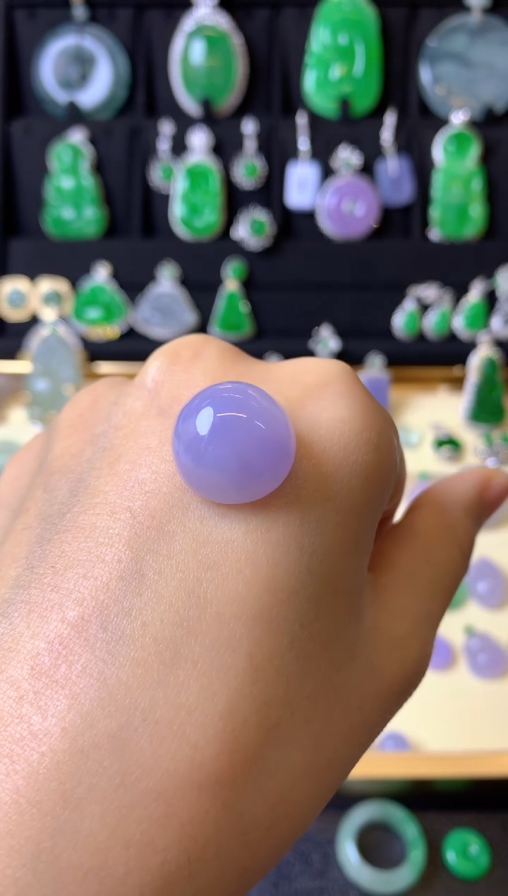 【闪购商品】定制翡翠未镶嵌1裸玉（客户意向镶嵌）