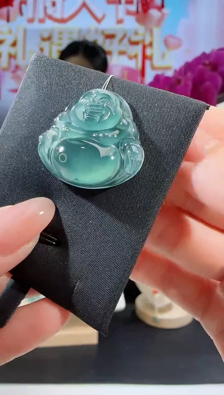 【闪购商品】翡翠吊坠(不含链)未镶嵌佛公多样性发一