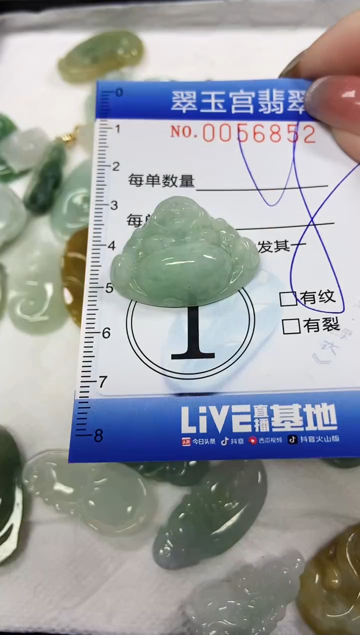 【闪购商品】翡翠颈饰未镶嵌闪购商品0056852