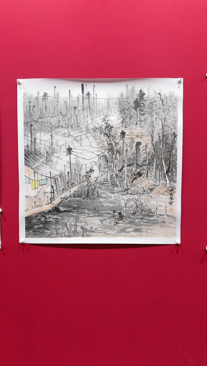 【闪购商品】国画龙万华68*68.........