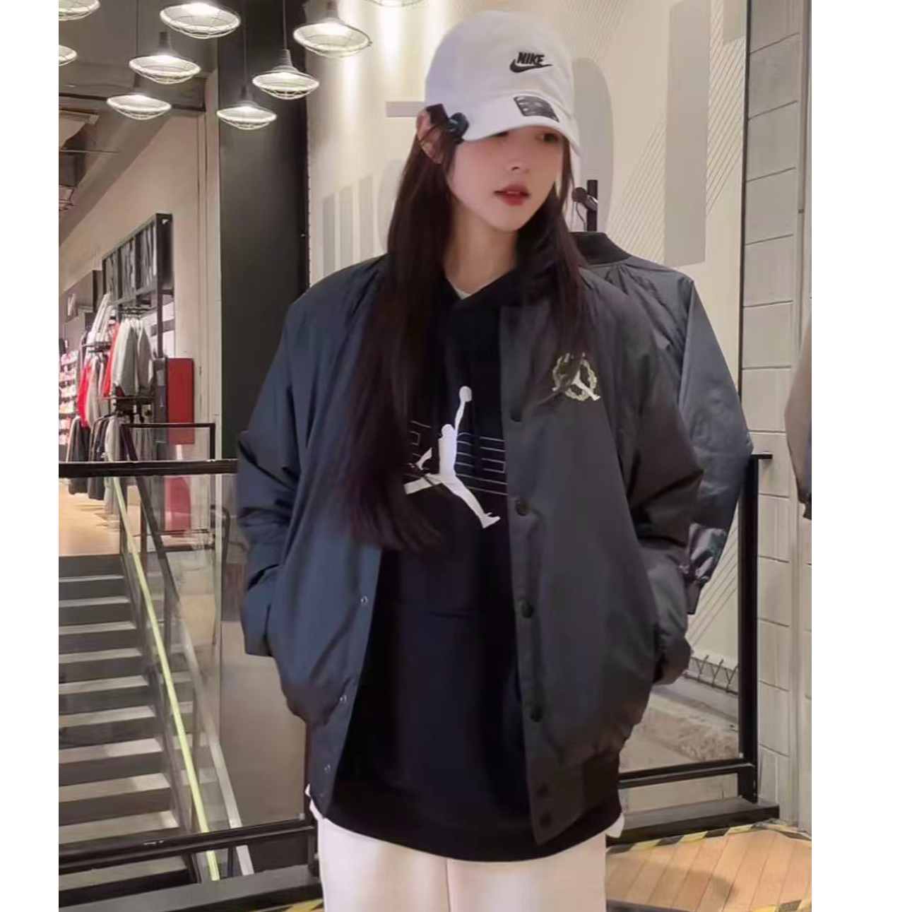 NIKE耐克 2026新款乔丹棉服加厚运动夹克外套时尚休闲IQ3966-060