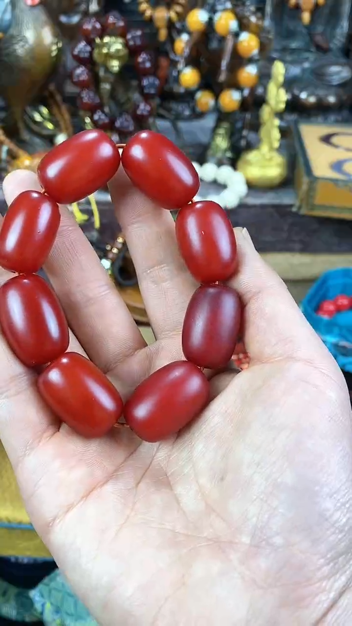 【闪购商品】蜜蜡手链未镶嵌猪妹精品专属链接