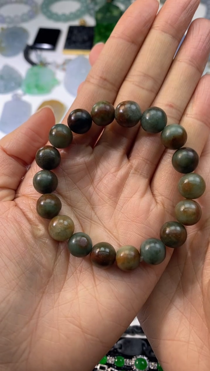 【闪购商品】翡翠颈饰未镶嵌手串
