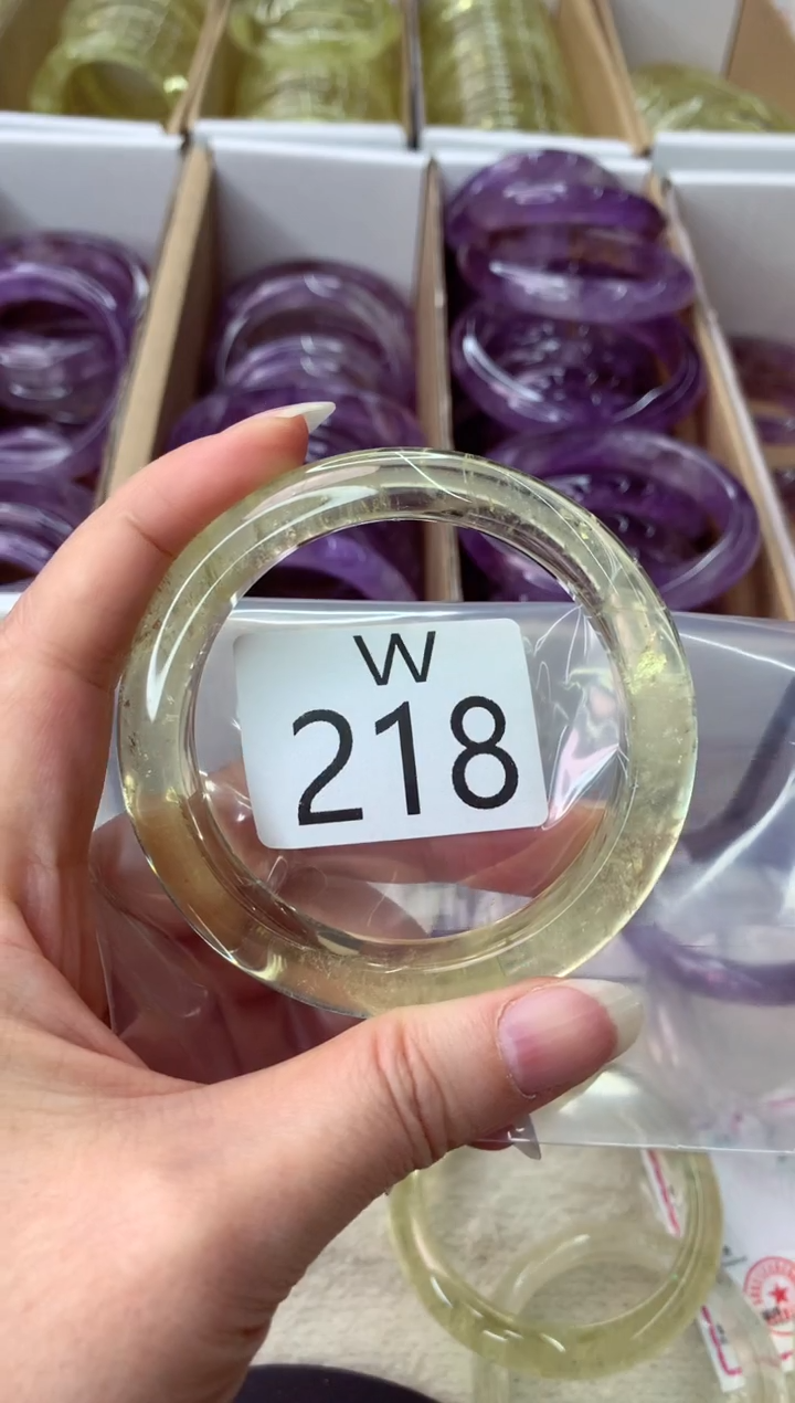 未镶嵌手镯水晶繁****?W218-56