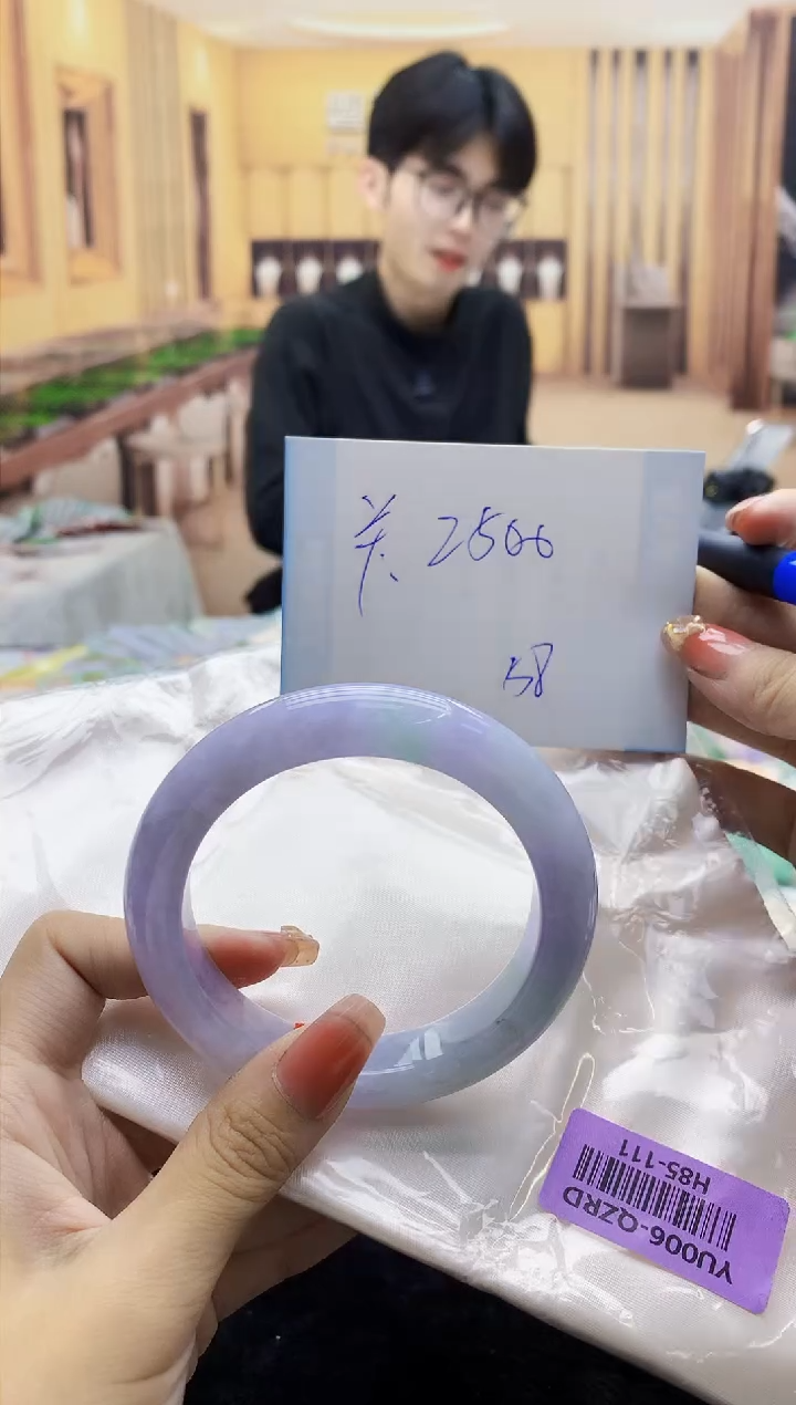 【闪购商品】翡翠手镯未镶嵌   H85-111