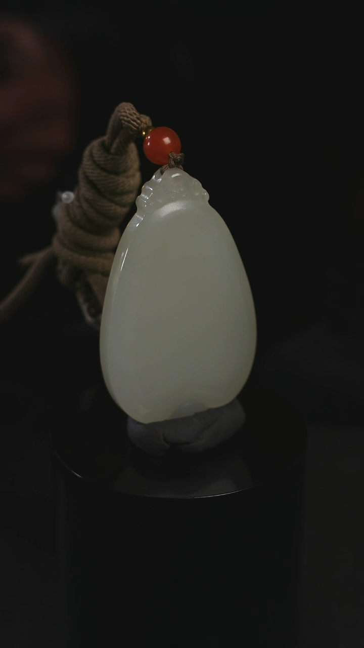 【闪购商品】和田玉挂件未镶嵌和田玉平安无事牌