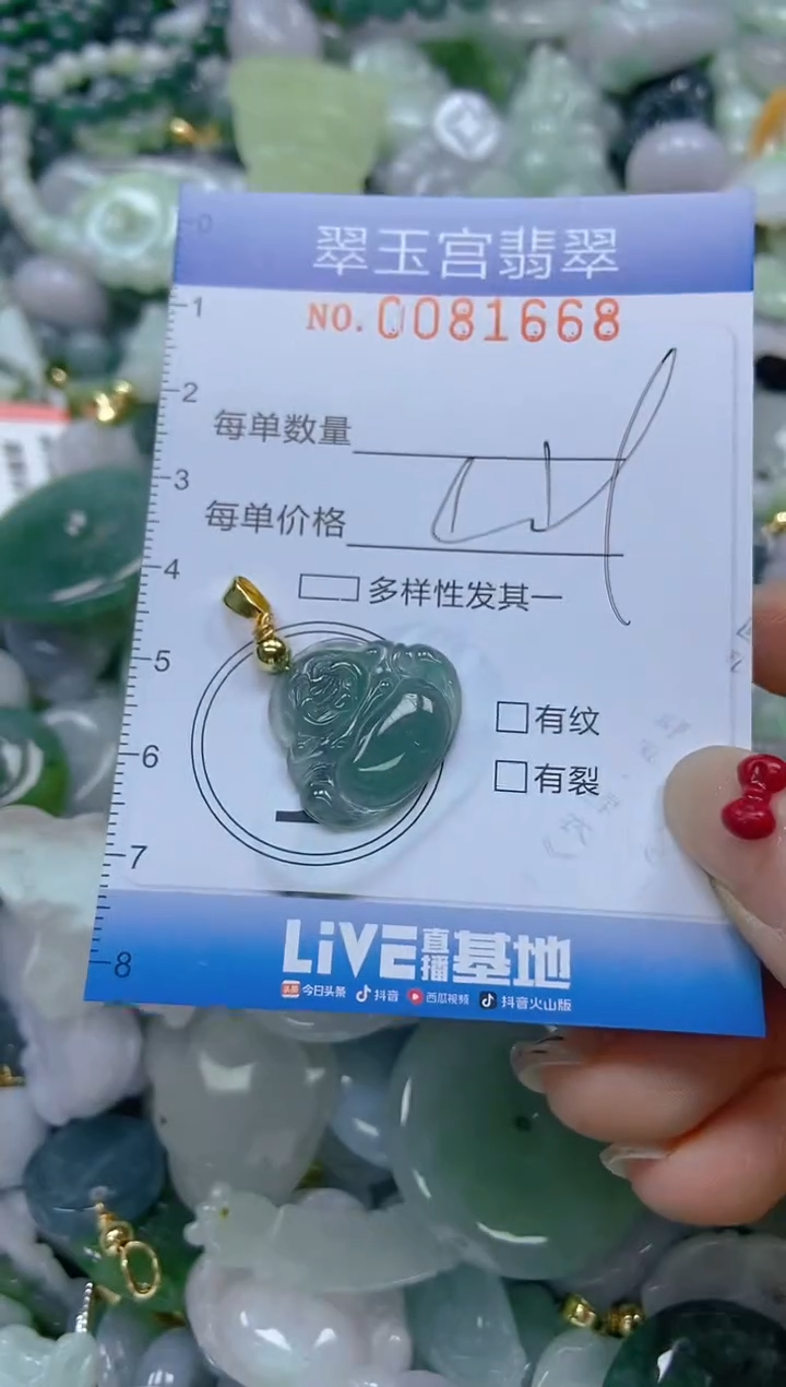 【闪购商品】翡翠颈饰未镶嵌闪购0081668