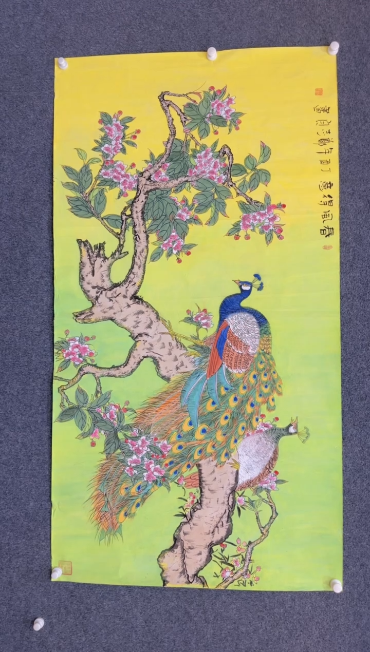 【闪购商品】国画3.6-郑志宗-荣宝斋大六尺动物-53