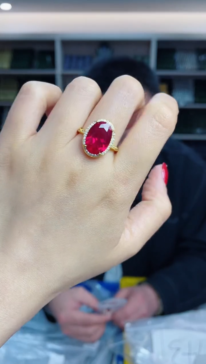 【闪购商品】红宝石`未镶嵌多样性发一件