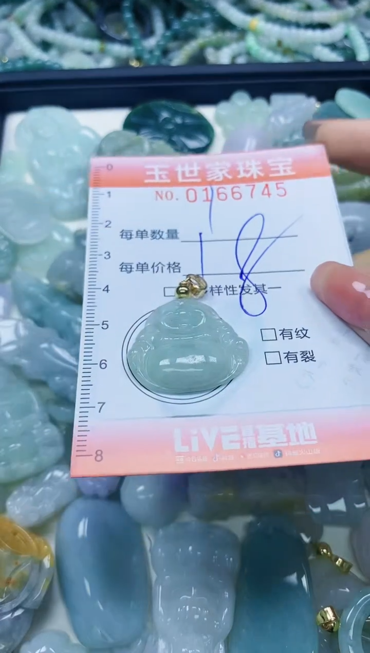 【闪购商品】翡翠颈饰未镶嵌闪购0166745