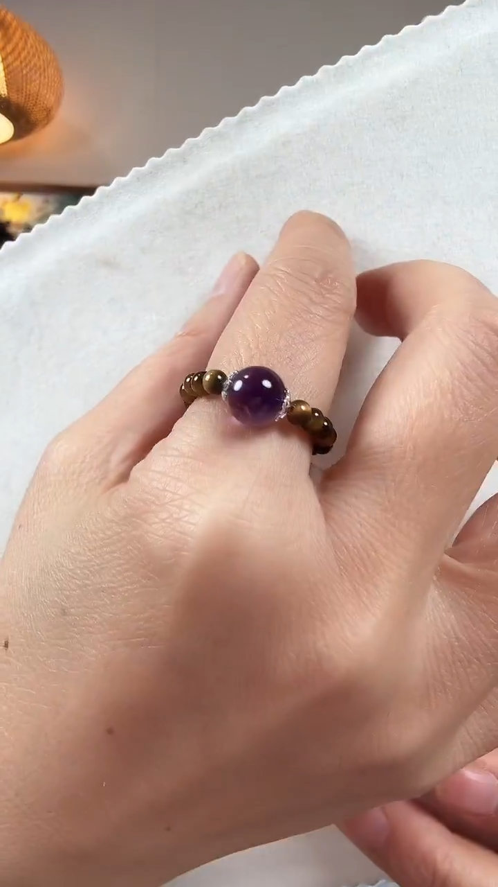 未镶嵌手链水晶戒指