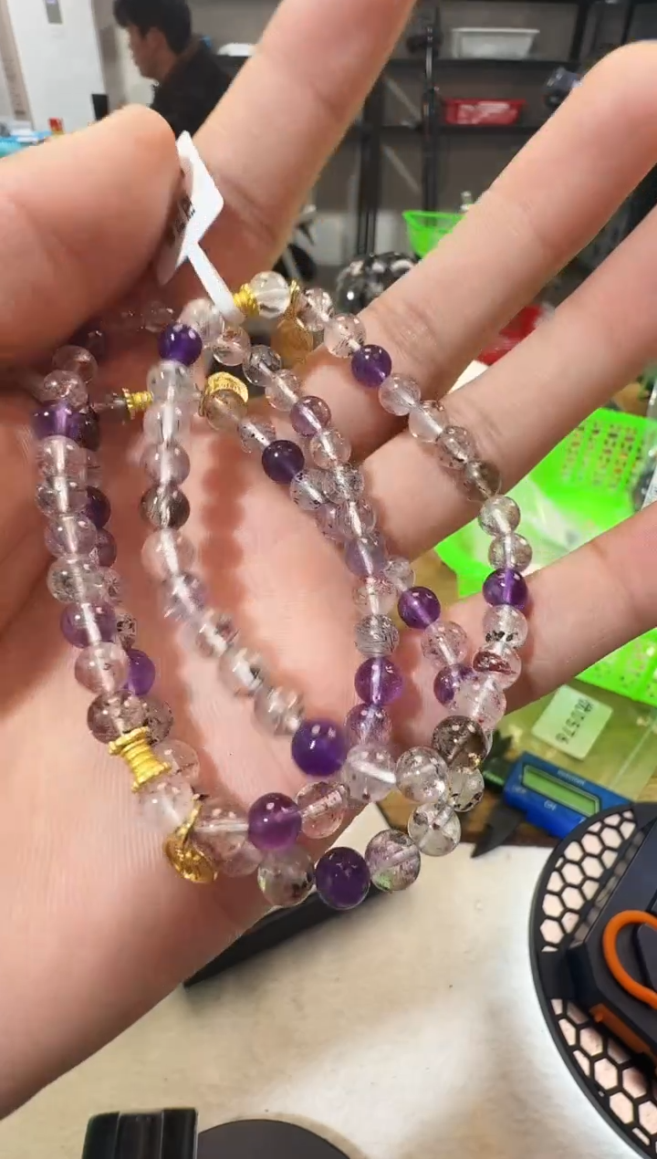 未镶嵌手链水晶晶3413 约6mm 多样性发一件