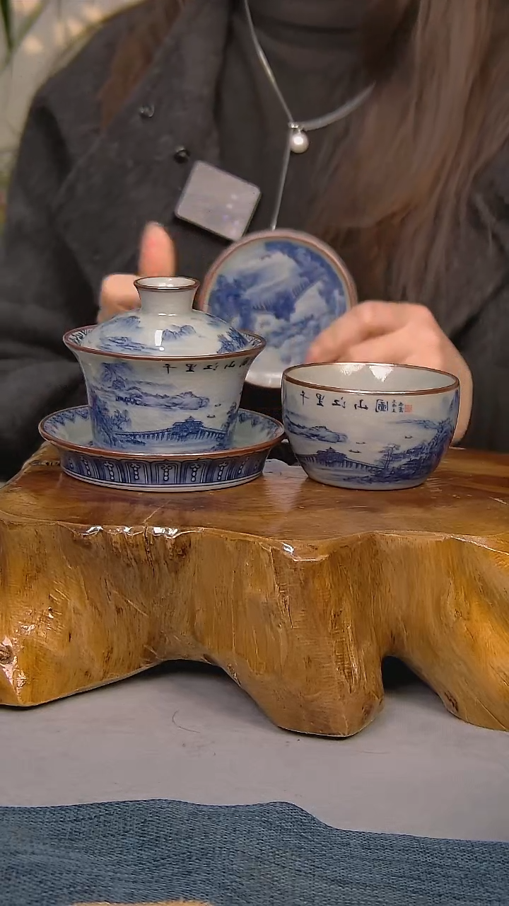 【闪购商品】简装家用款3件套 陶瓷家用茶具系列