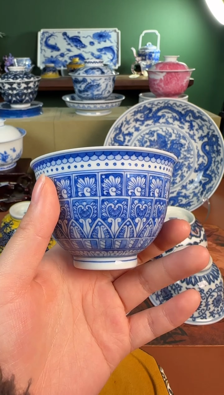 【闪购商品】杯景雨雅玩 曼陀罗杯杯