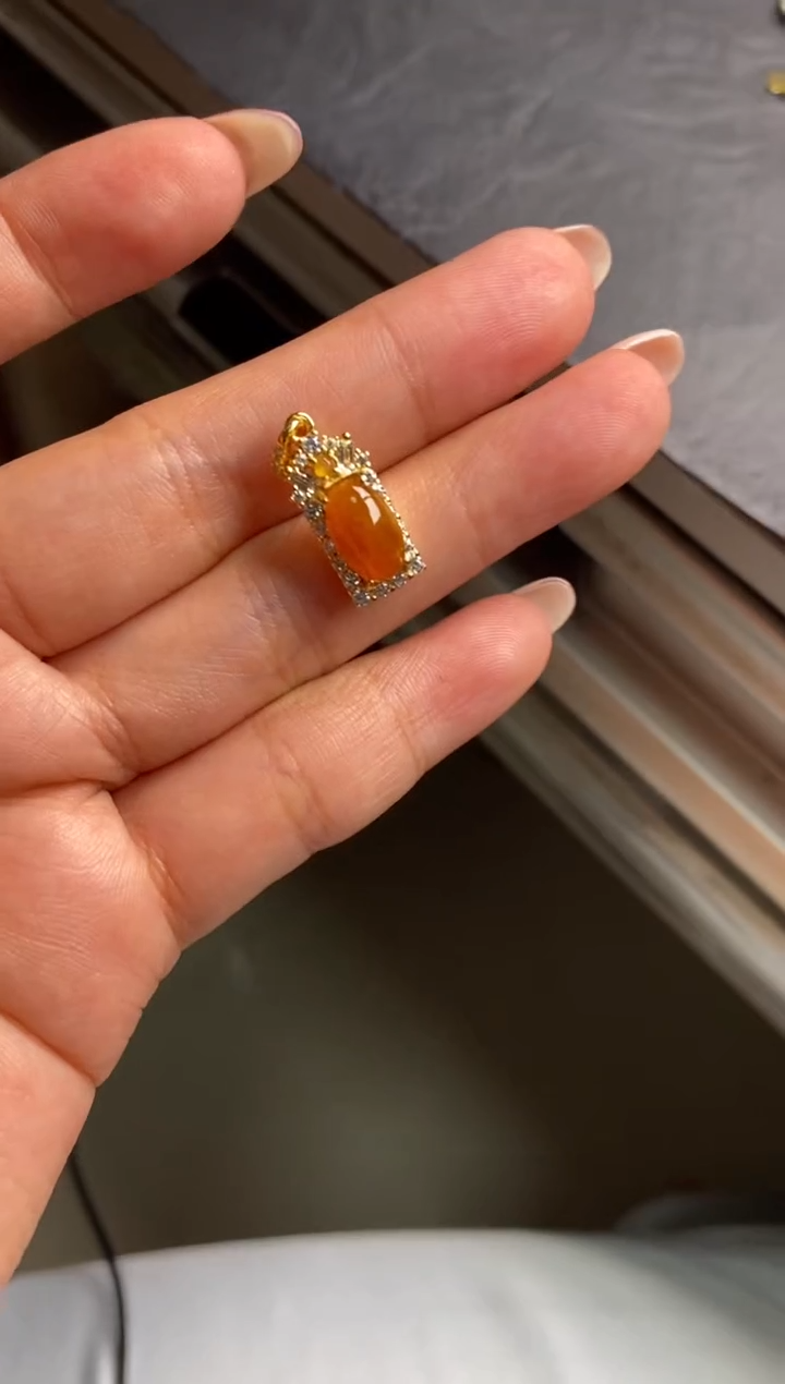 银S925镶嵌戒指翡翠@**静天然A货翡翠