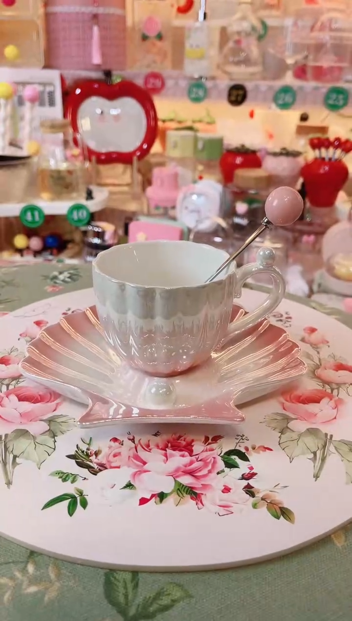 【闪购商品】摆件贝壳咖啡杯品质好，发货快，放心拍