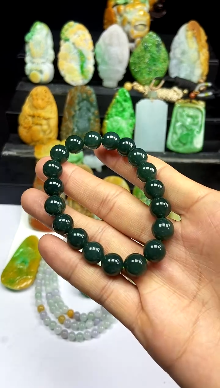 【闪购商品】翡翠颈饰未镶嵌翡翠A货