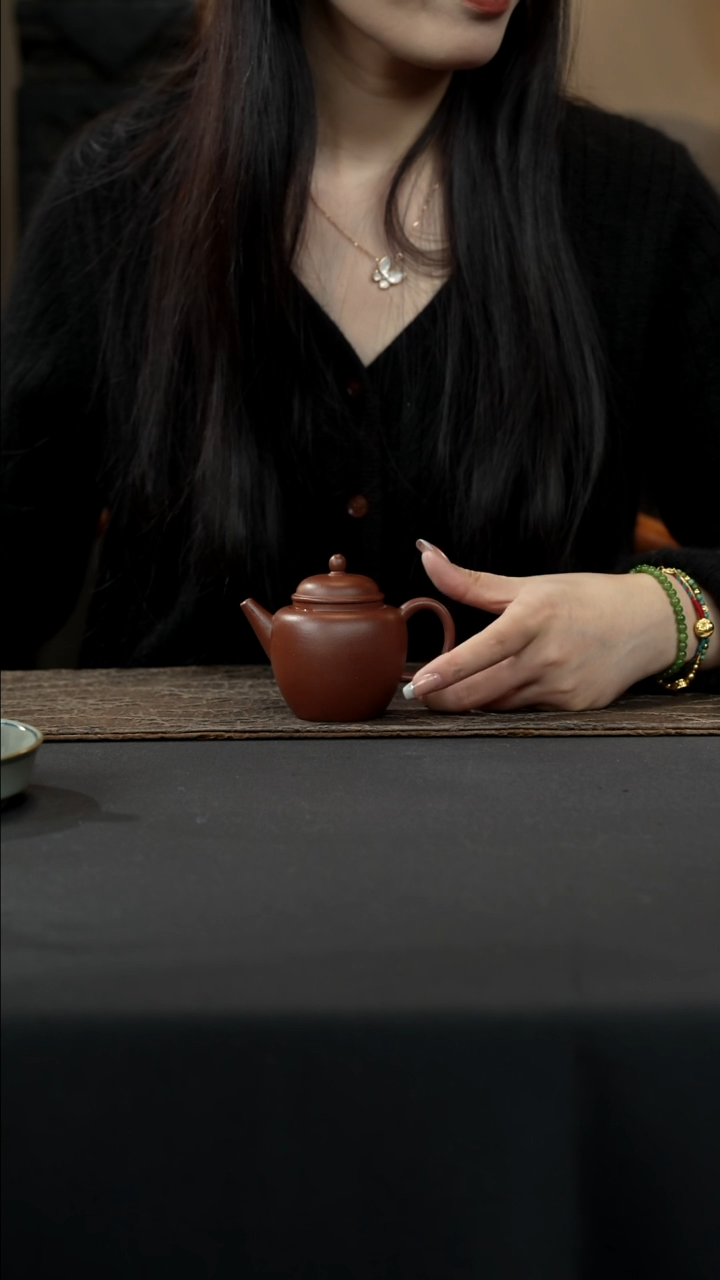 【闪购商品】紫砂茶壶底槽清笠壶150cc