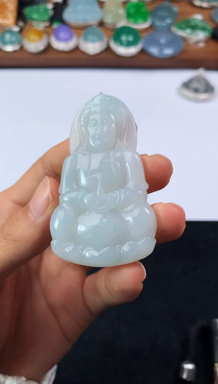 【闪购商品】定制翡翠未镶嵌S毛货不退不换 有黑点