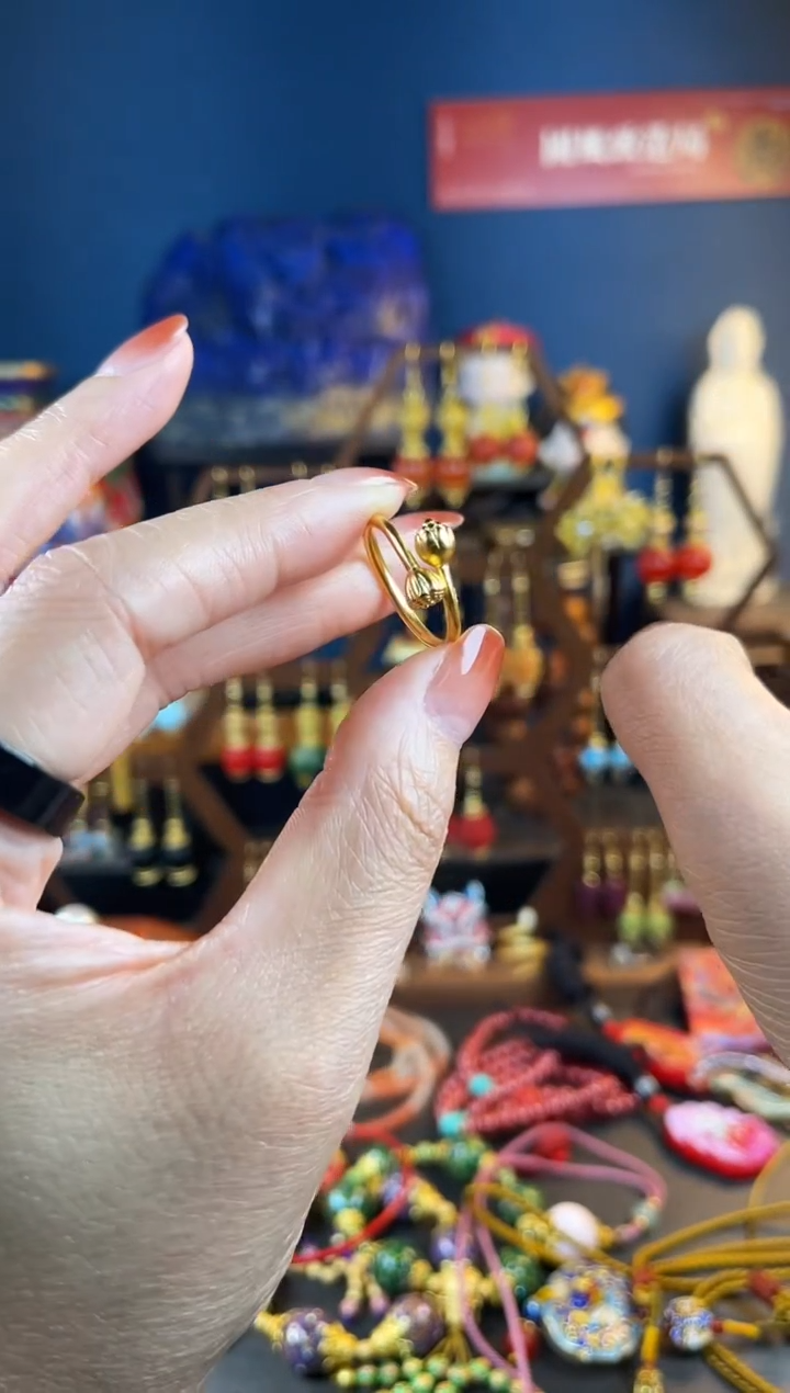 【闪购商品】106号珐琅景泰蓝戒指