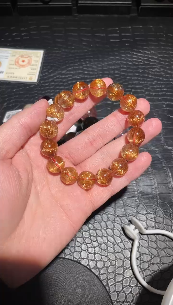 【闪购商品】水晶手链未镶嵌发晶单圈A13