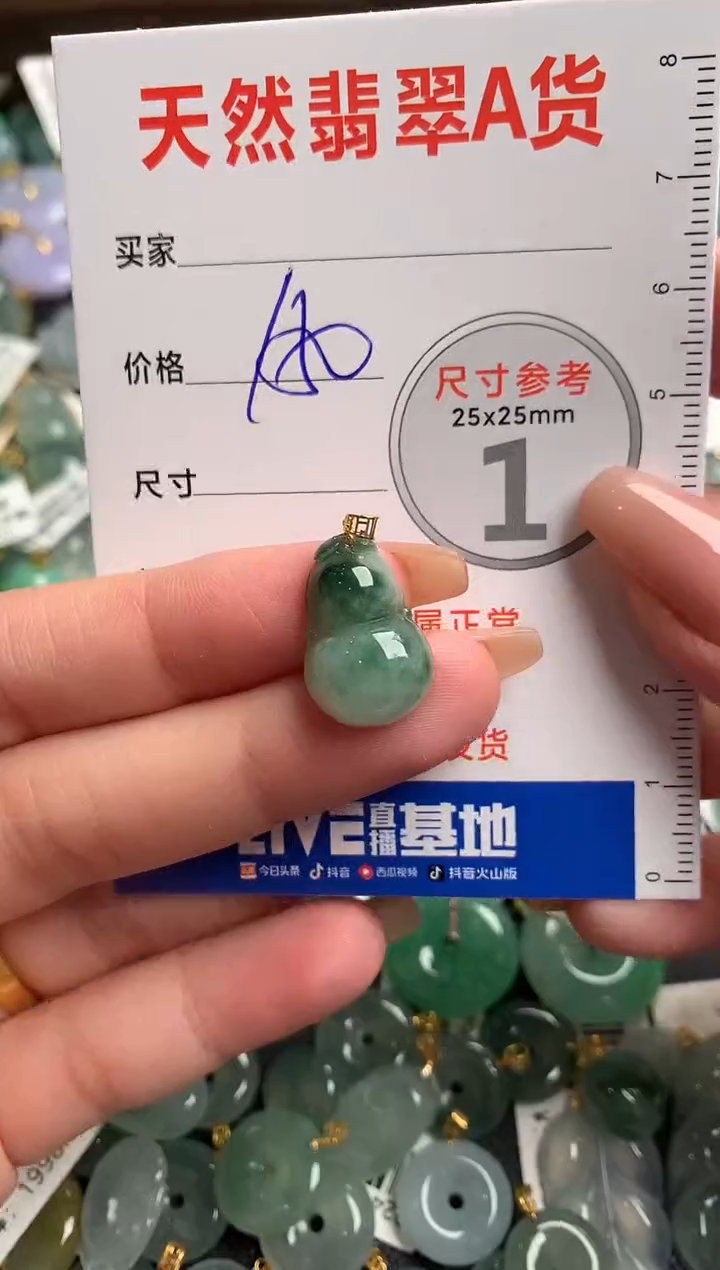 【闪购商品】翡翠颈饰18K金镶嵌0161902327