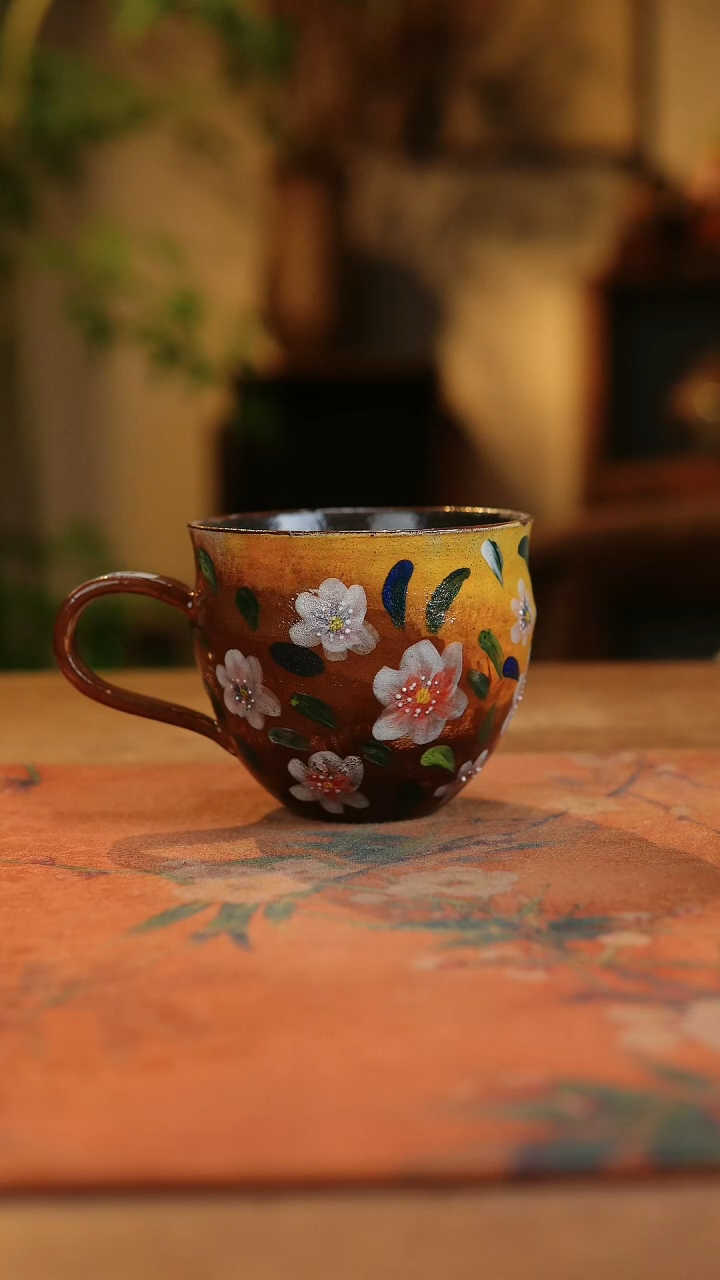 【闪购商品】瓷片1929景德镇手工手绘釉下彩高温瓷