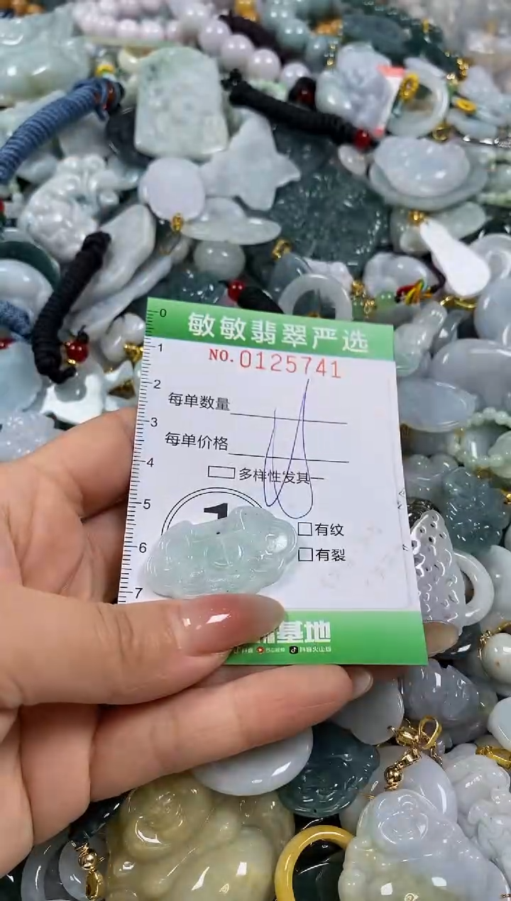 【闪购商品】翡翠颈饰未镶嵌闪购0125741