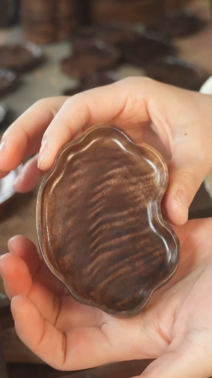 北美黑胡桃木茶盘017