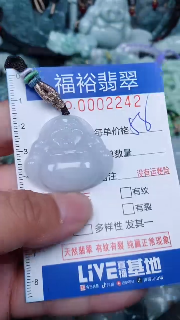 【闪购商品】翡翠颈饰未镶嵌...0002242