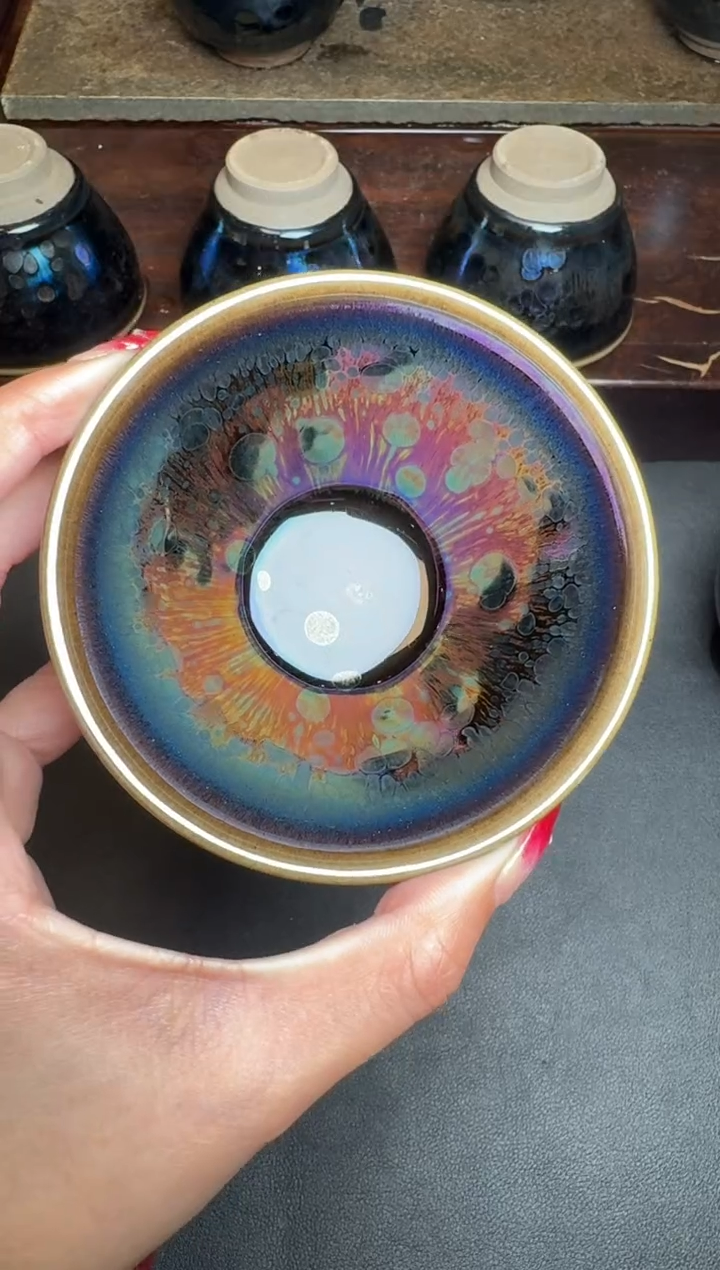 【闪购商品】茶盏建盏故事徐祖亮极曜40