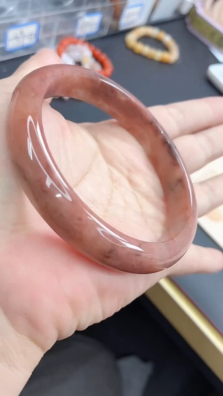 石英质玉未镶嵌手镯141/64.6