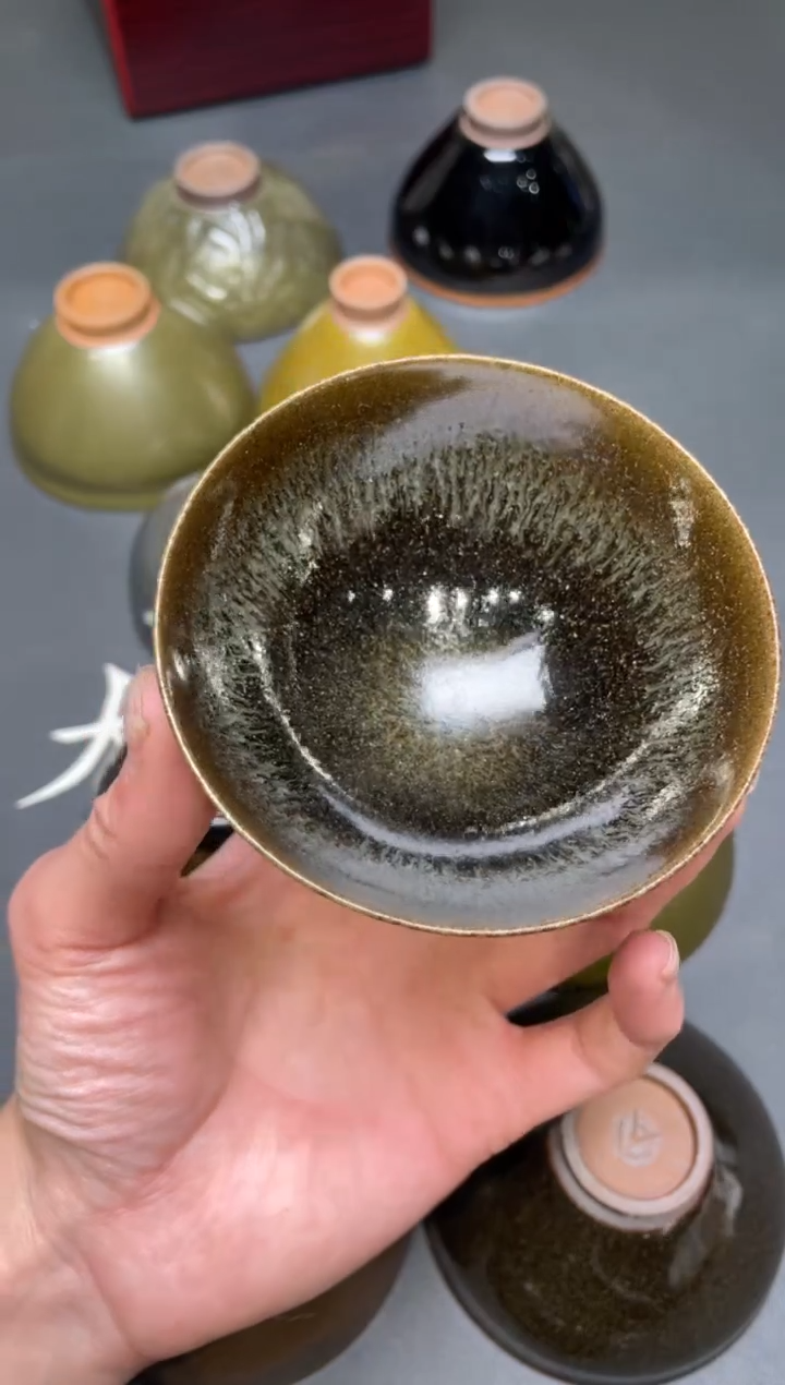 茶盏144@@建窑建盏主人杯