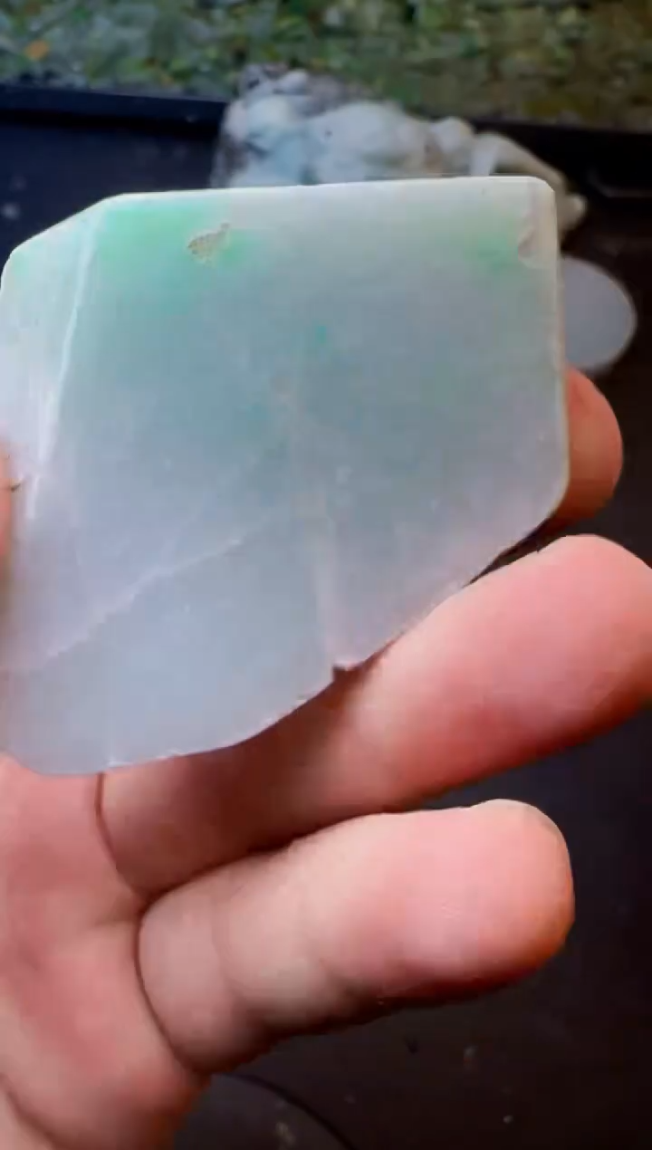 翡翠挂件未镶嵌021天然A货翡翠