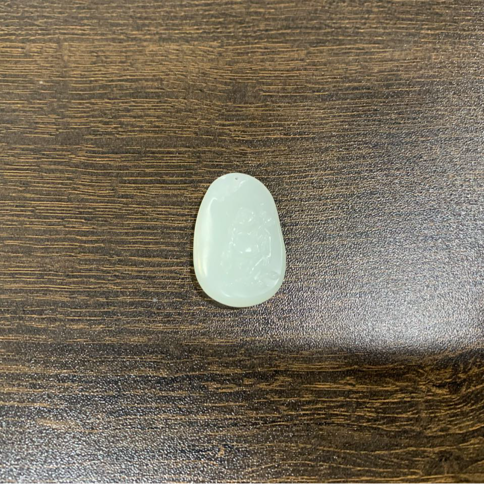 SH81854新疆和田玉（羊脂白玉）挂件