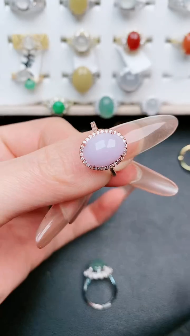 【闪购商品】翡翠戒指银S925镶嵌.....