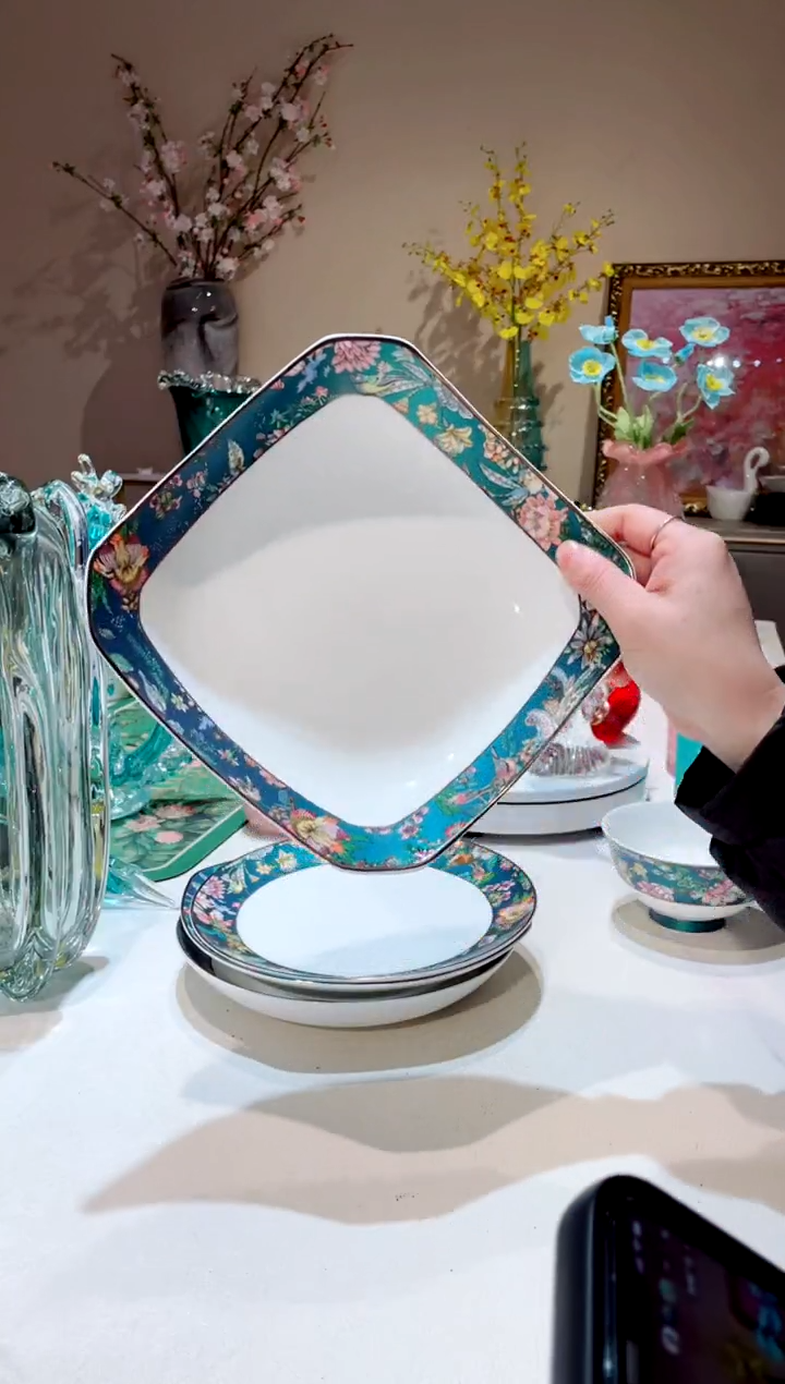 【闪购商品】琉璃手工艺品   绿野八角4只