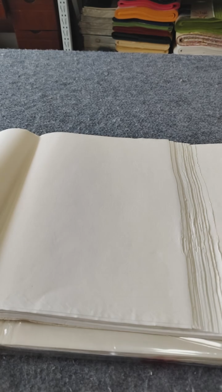 28*153五尺刀头白色半生熟50张纯手工